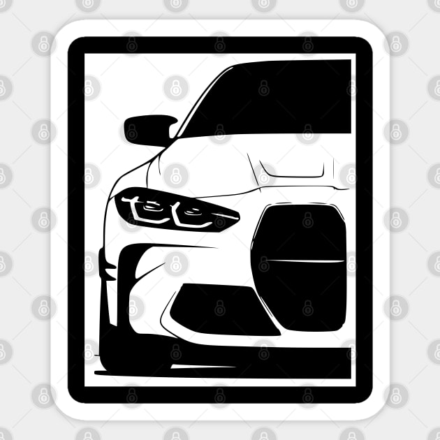 G80 G81 G82 M3 M4 car drift, motorsport & tuning fan Sticker by Automotive Apparel & Accessoires